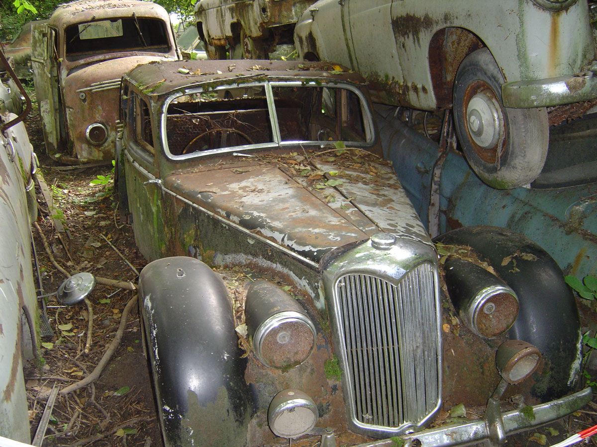 H.I.A.T. Hey, I abandoned that! Old abandoned cars in