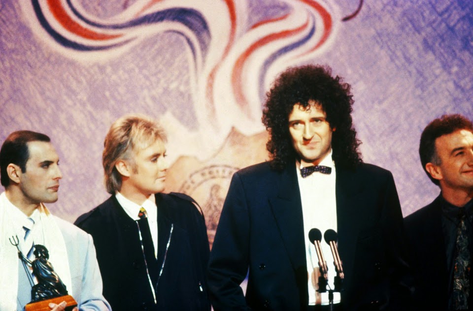 Queen en los Brit Awards (1990) La bitácora de Queen