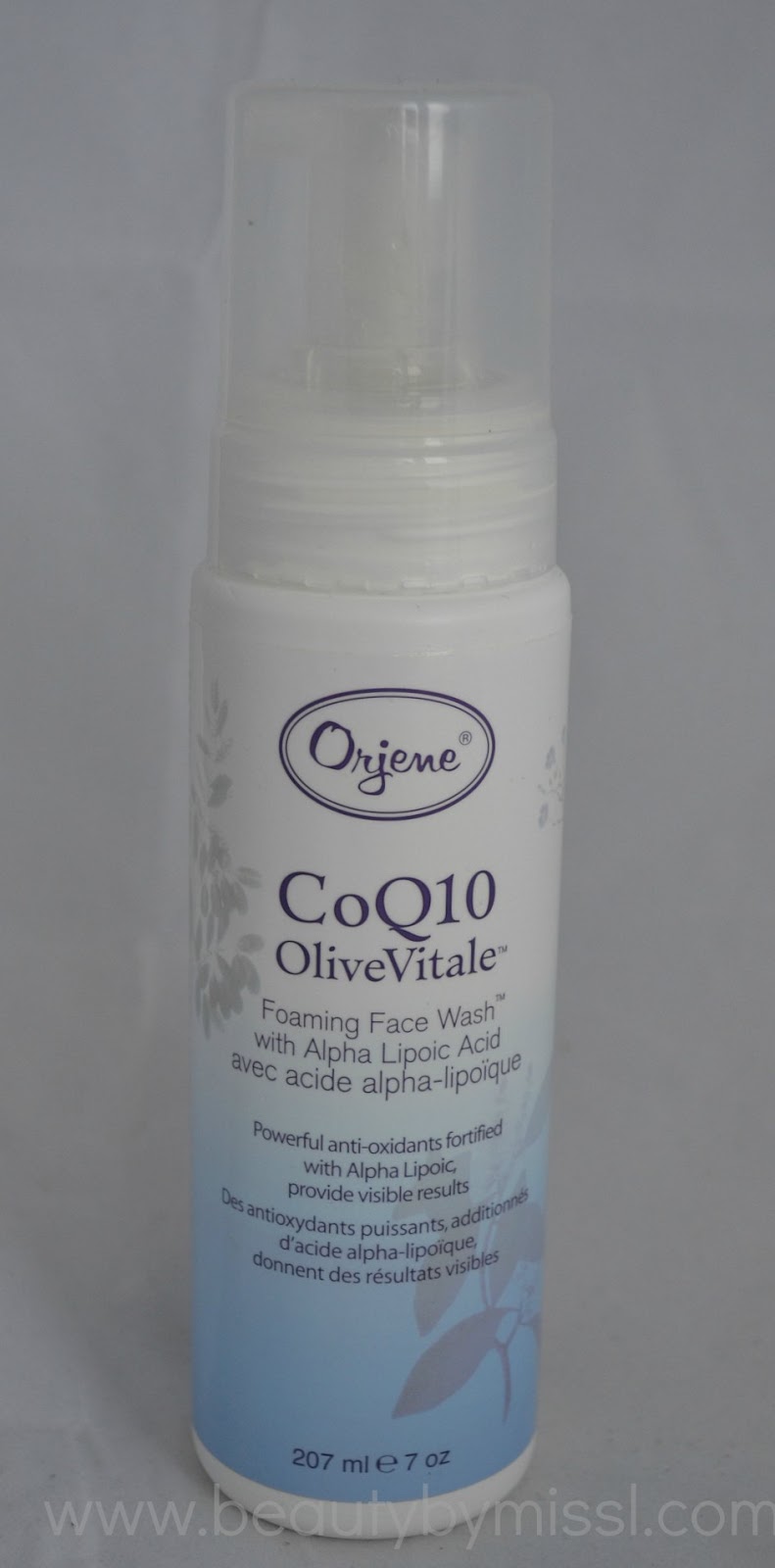 Orjene CoQ10 OliveVitale näopesu vaht