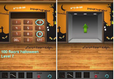 100 floors halloween level 7