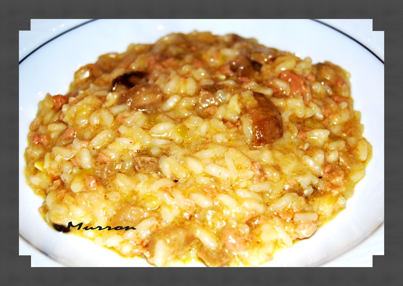 MURRON COCINA CASI RISOTTO DE HONGOS Y MI CUIT