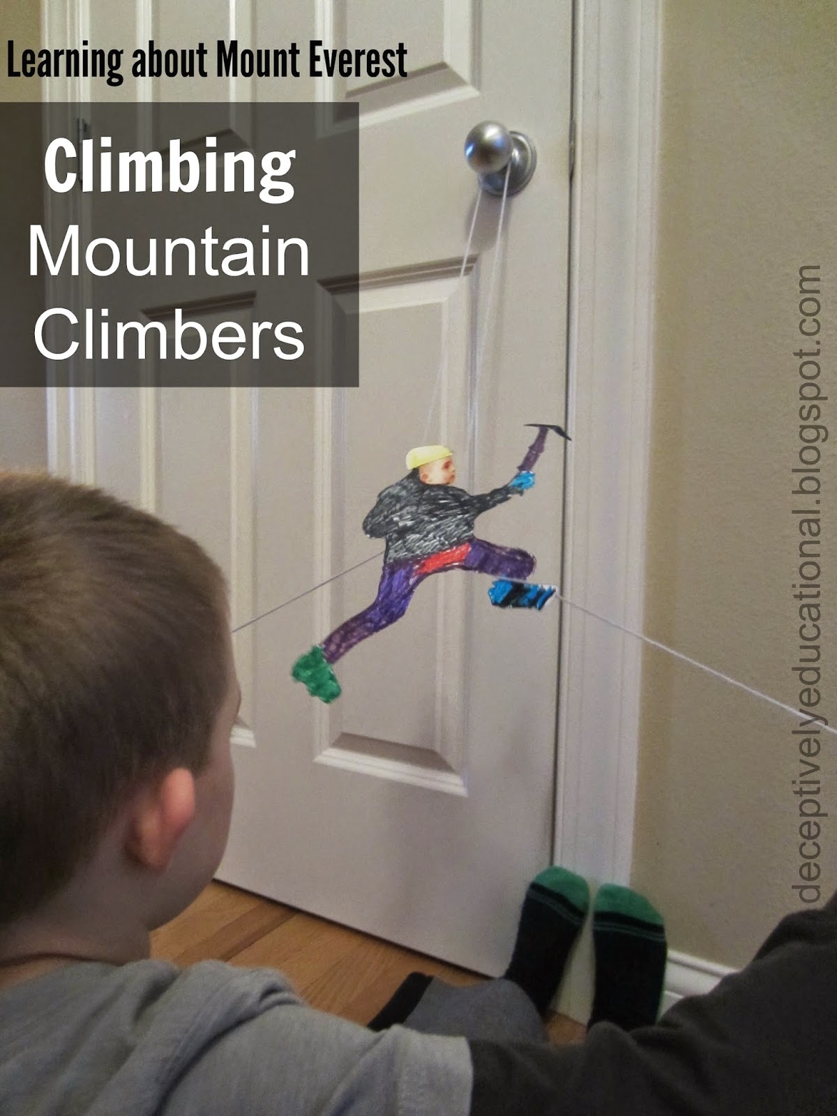 Relentlessly Fun, Deceptively Educational Climbing Mountain Climbers