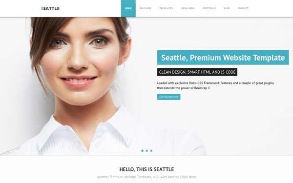 Download Seattle 1.3 - Corporate Website Template