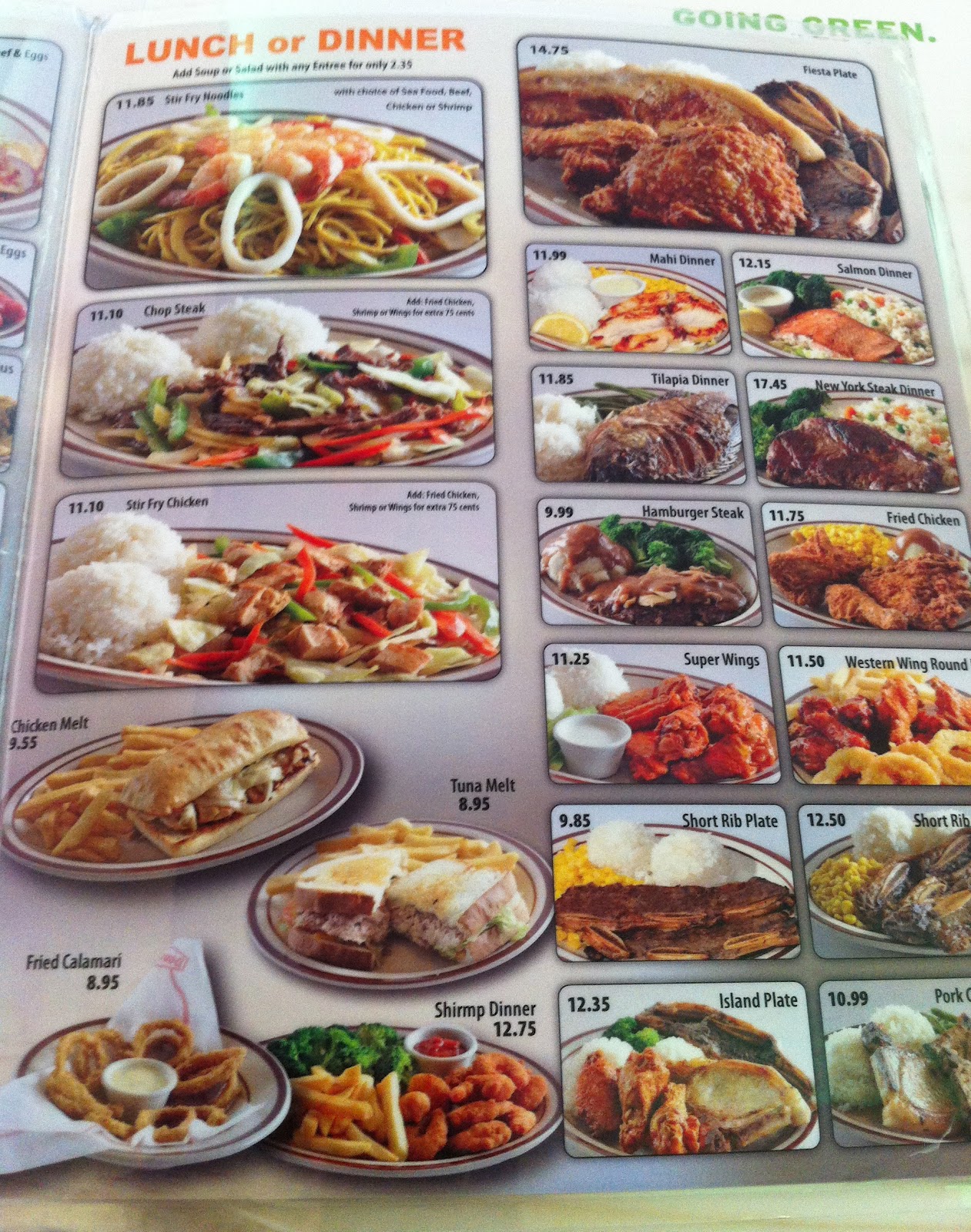 TASTE OF HAWAII DENNY'S RESTAURANT GUAM