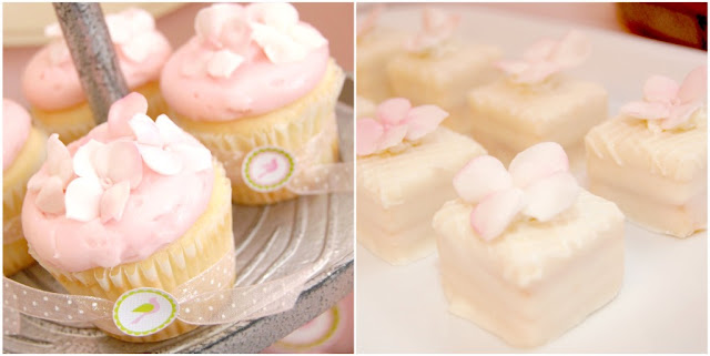 Semplicemente pink birdie baby shower rosa battesimo party semplicemente perfetto