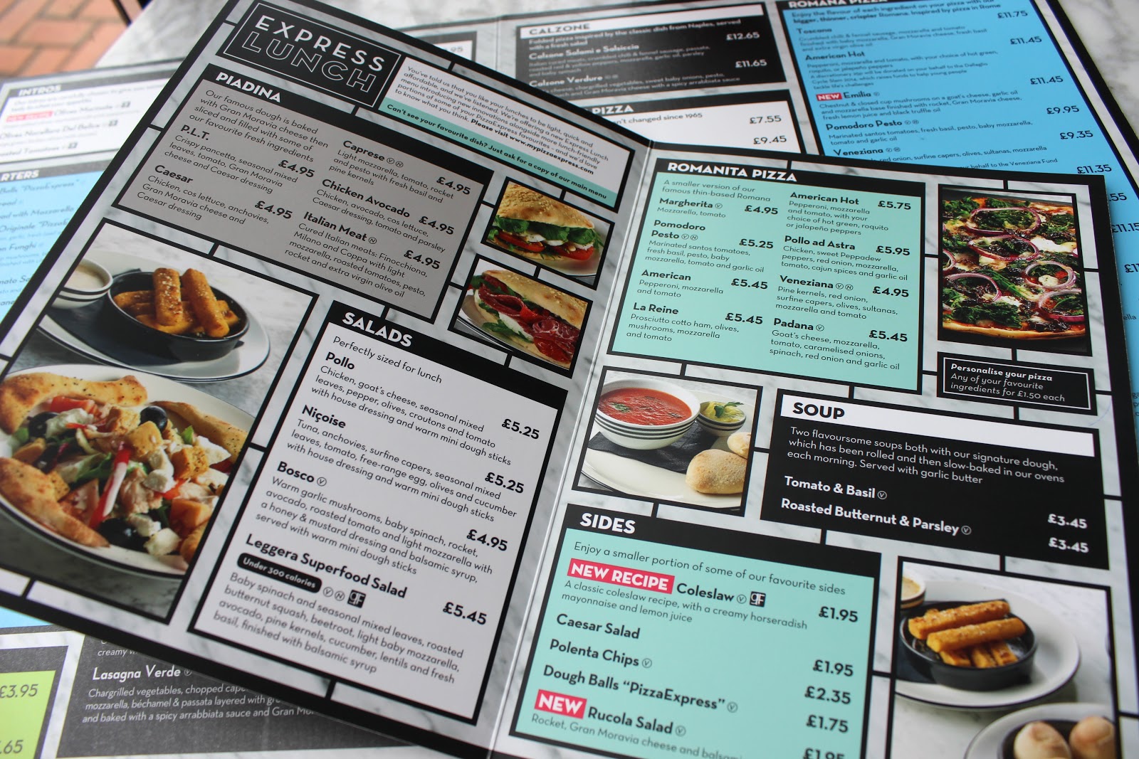 Pizza Express Spring Menu Charlotte Ruff