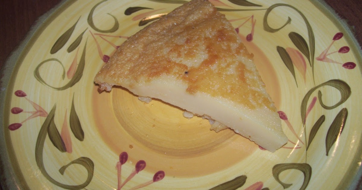 Adventures in Our Kitchens - Recipes: No Crust Egg Custard Pie