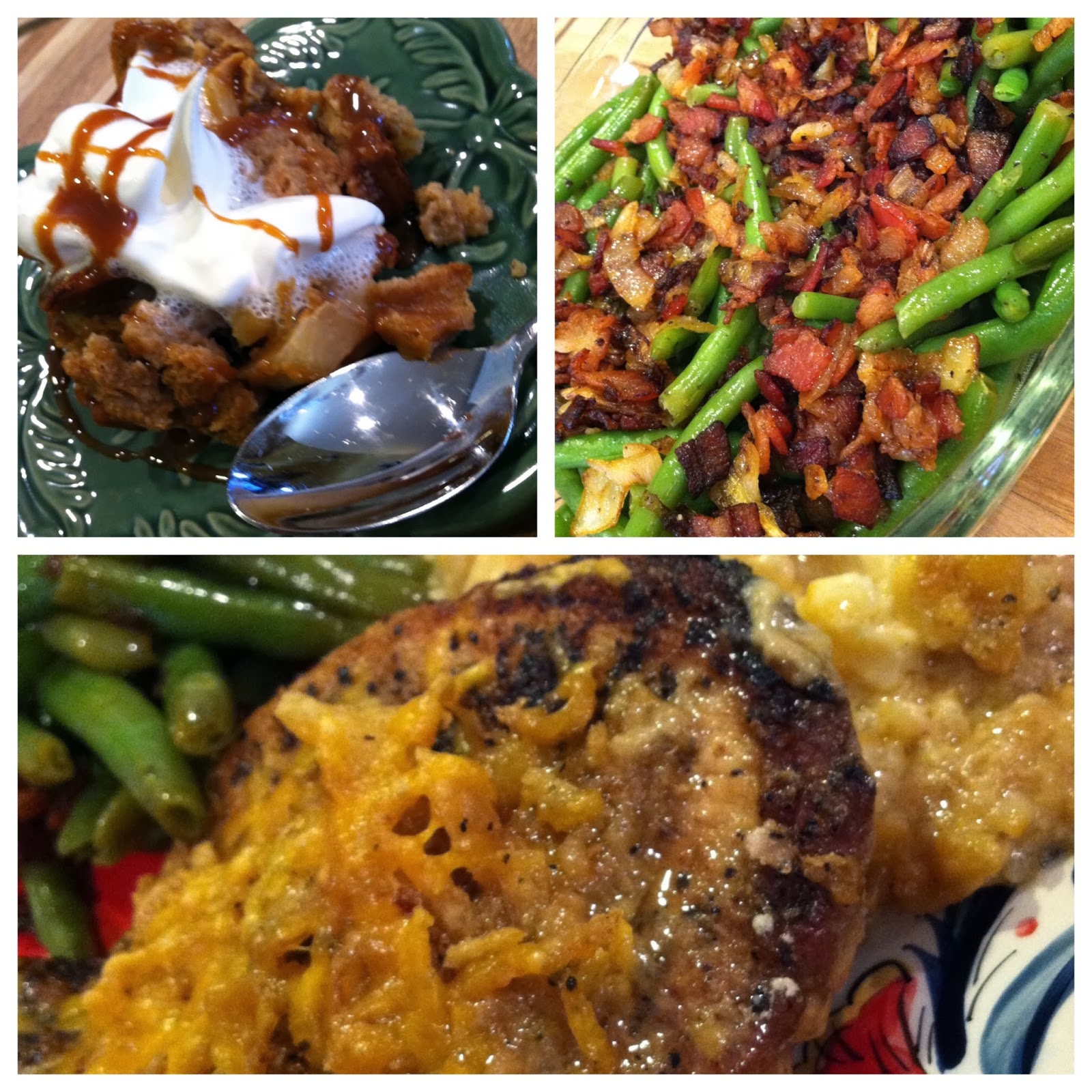 Dream Home Cooking Girl Pork Chop Casserole, Sweet and Savory Green