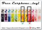 @1 july : Free Earphone...Lagi..