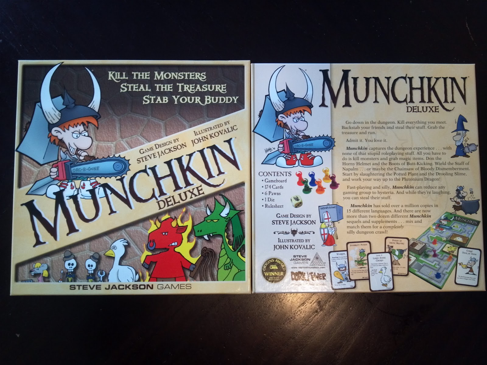 A Board Game A Day Munchkin Deluxe