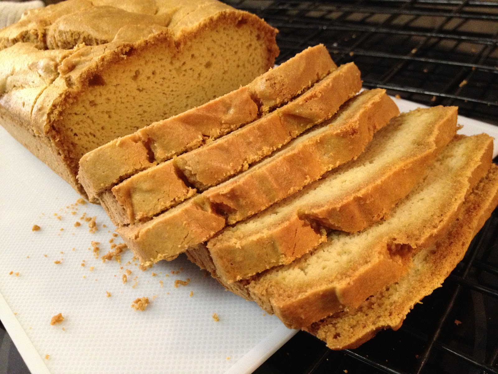 Linda C's Kitchen Table Macadamia Nut Butter Bread