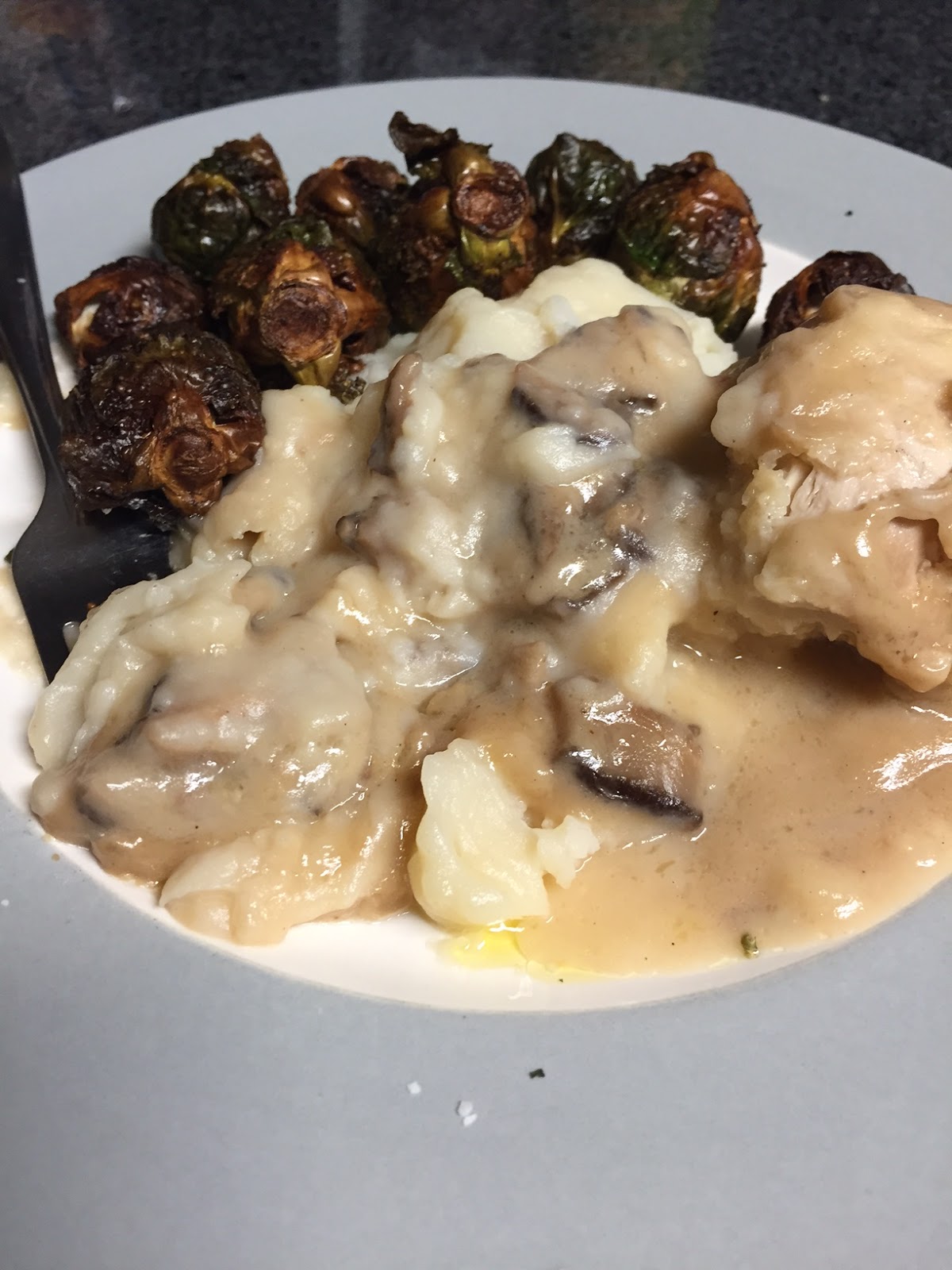 Review Trader Joe's Chicken Marsala with Mashed Potatoes A Nibble Bit