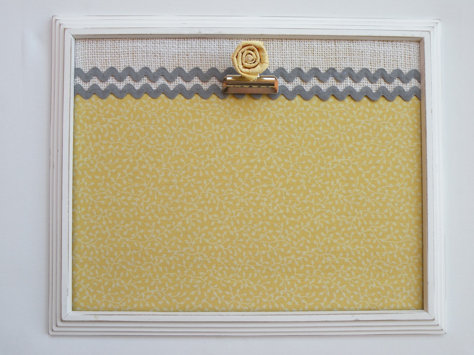 Chic Classroom Style DIY Clipboard Frame