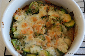 Easy Cheesy Brussels Sprouts