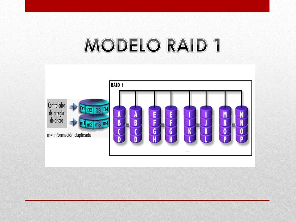 Consultor en Plataforma Tipos de RAID