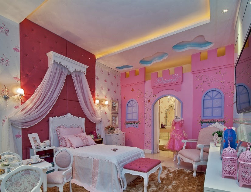 Cuartos decorados para una niña – dabcre.com