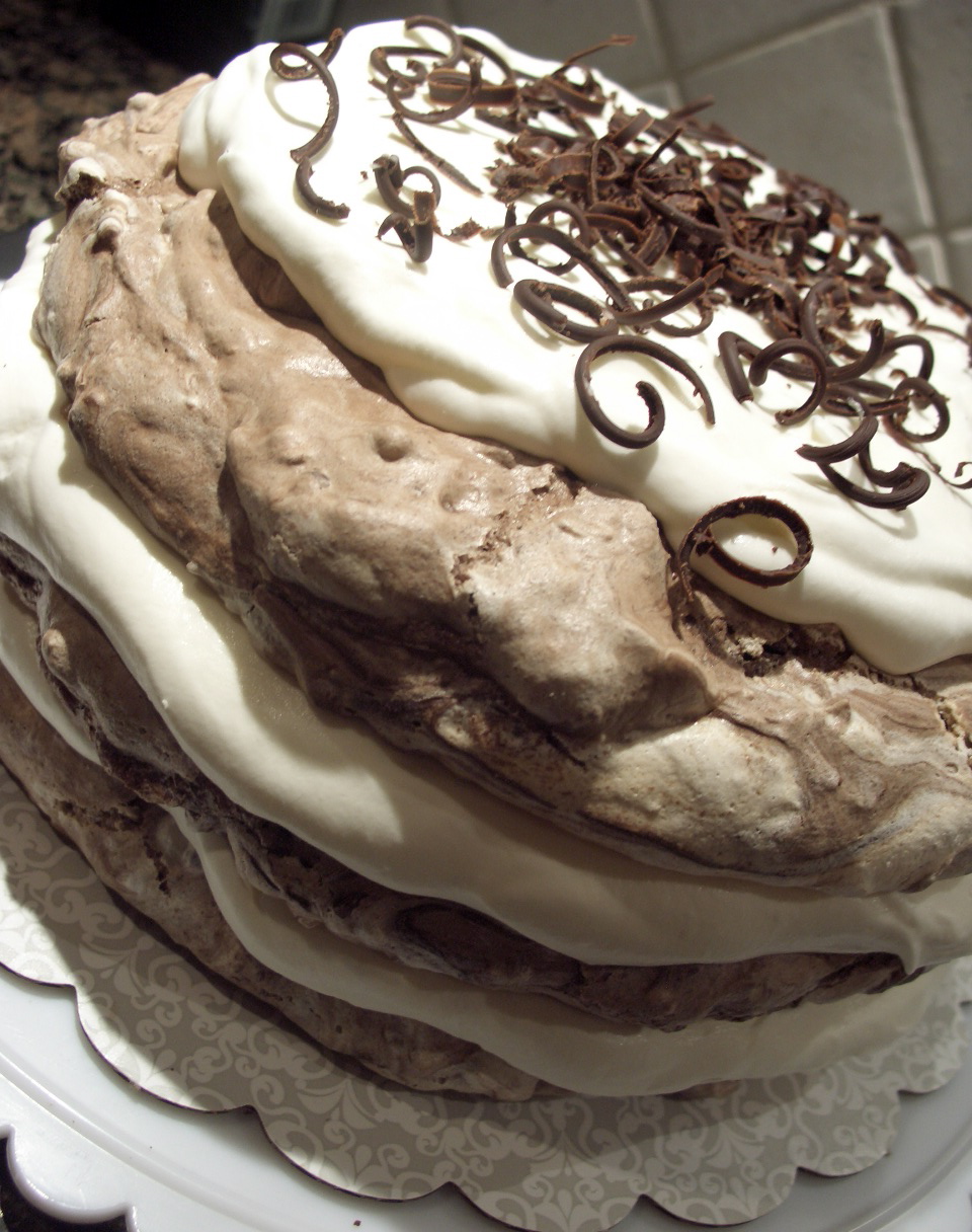 Design Bake Share Chocolate Hazelnut Meringue Cake