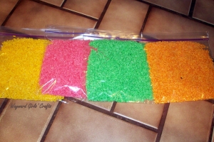 Dyed Rice