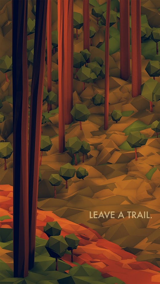 Leave a Trail Forest Illustration  Galaxy Note HD Wallpaper