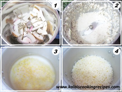 Cara masak pulut kuning guna rice cooker