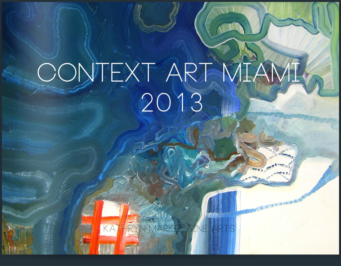 Structure and Imagery Context Art Miami w/ Kathryn Markel Fine Arts