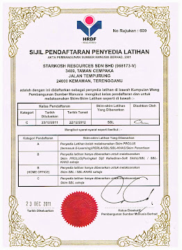 SIJIL PENDAFTARAN HRDF