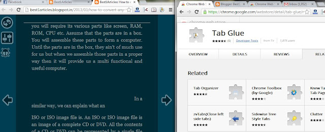 how to split screen in chrome and mozilla browser