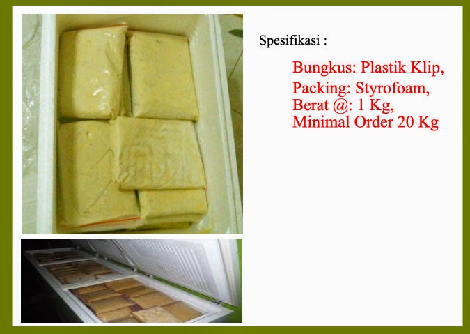 Daging Buah Durian Beku, maidanii pancake durian