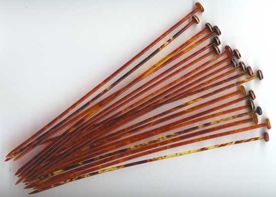 ... tortoiseshell celluloid knitting needles knitting needles australian