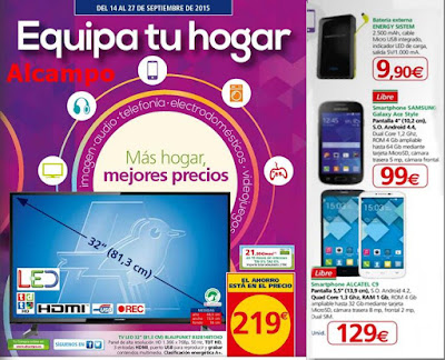 Alcampo Equipa tu Hogar Septiembre 2015