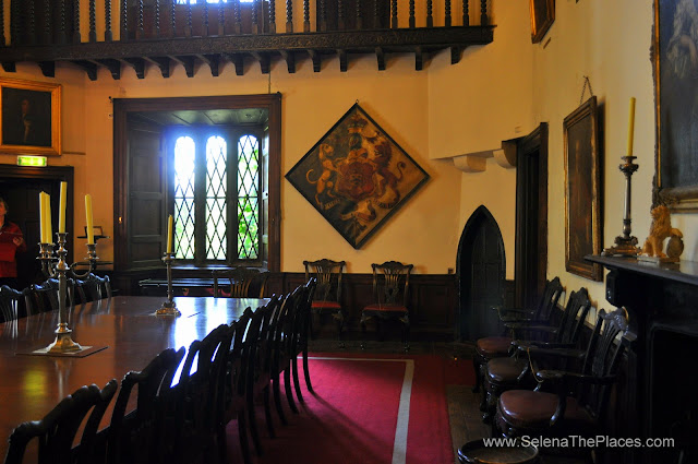 Malahide Castle in Dublin, Ireland