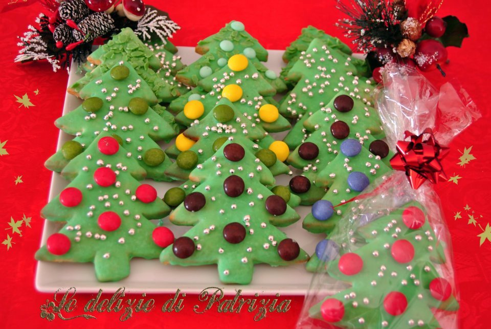 Ricette Speciali Di Natale.Magicmoon Biscotti Austriaci A Forma Di Alberi Di Natale