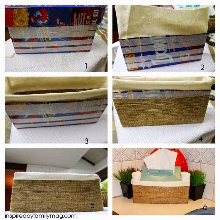 Simple Ideas for Recycling Cereal Boxes! Do it yourself ideas and
