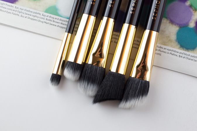 sephora all a glow brush set review
