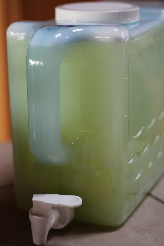 Glimmer And Grit DIY Liquid Laundry Detergent