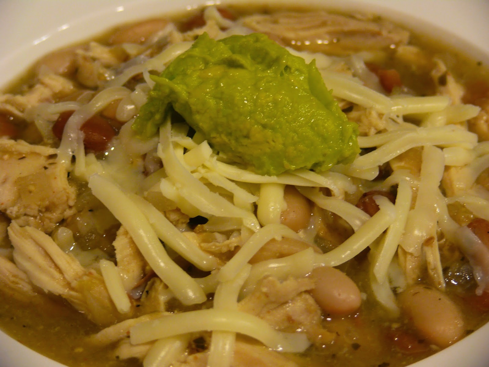 Imperfect & Fabulous Slow Cooker Verde Chicken Chili