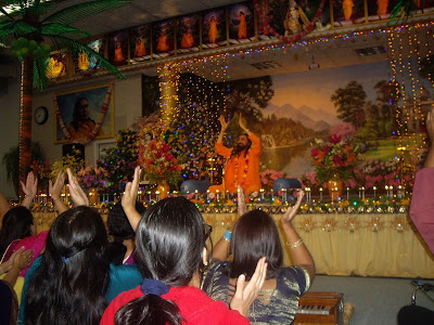 Diwali retreat with Swami Mukundananda at Radha Madhav Dham
