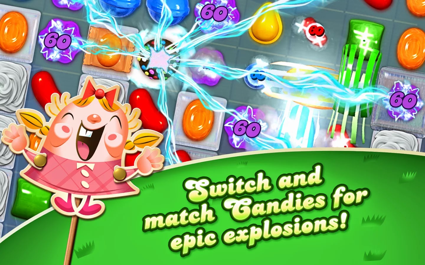 Candy Crush Saga v1.43.1 Mega Mod Candy Crush Saga v1.43.1 Mega Mod