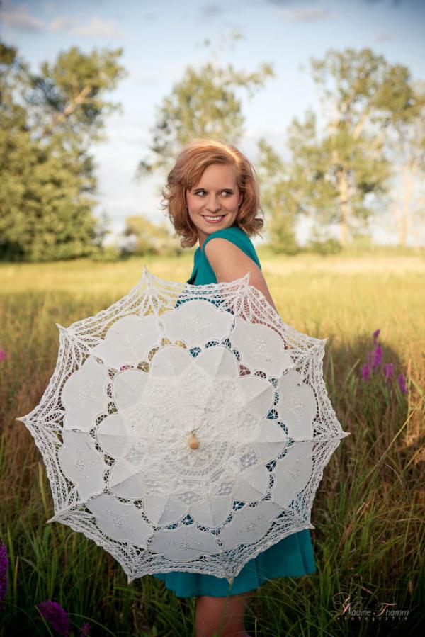 Summer Shooting with parasol