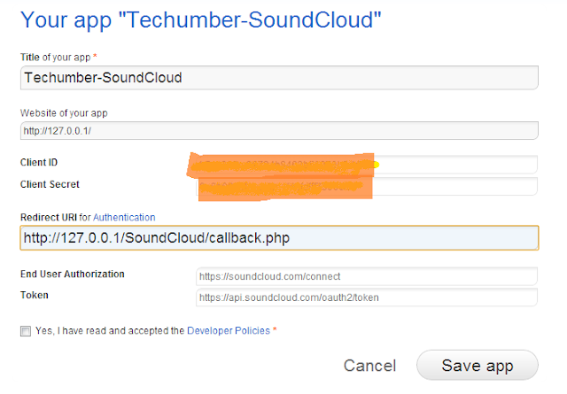 Sound Cloud Tutorials-Getting Started-Registering-App