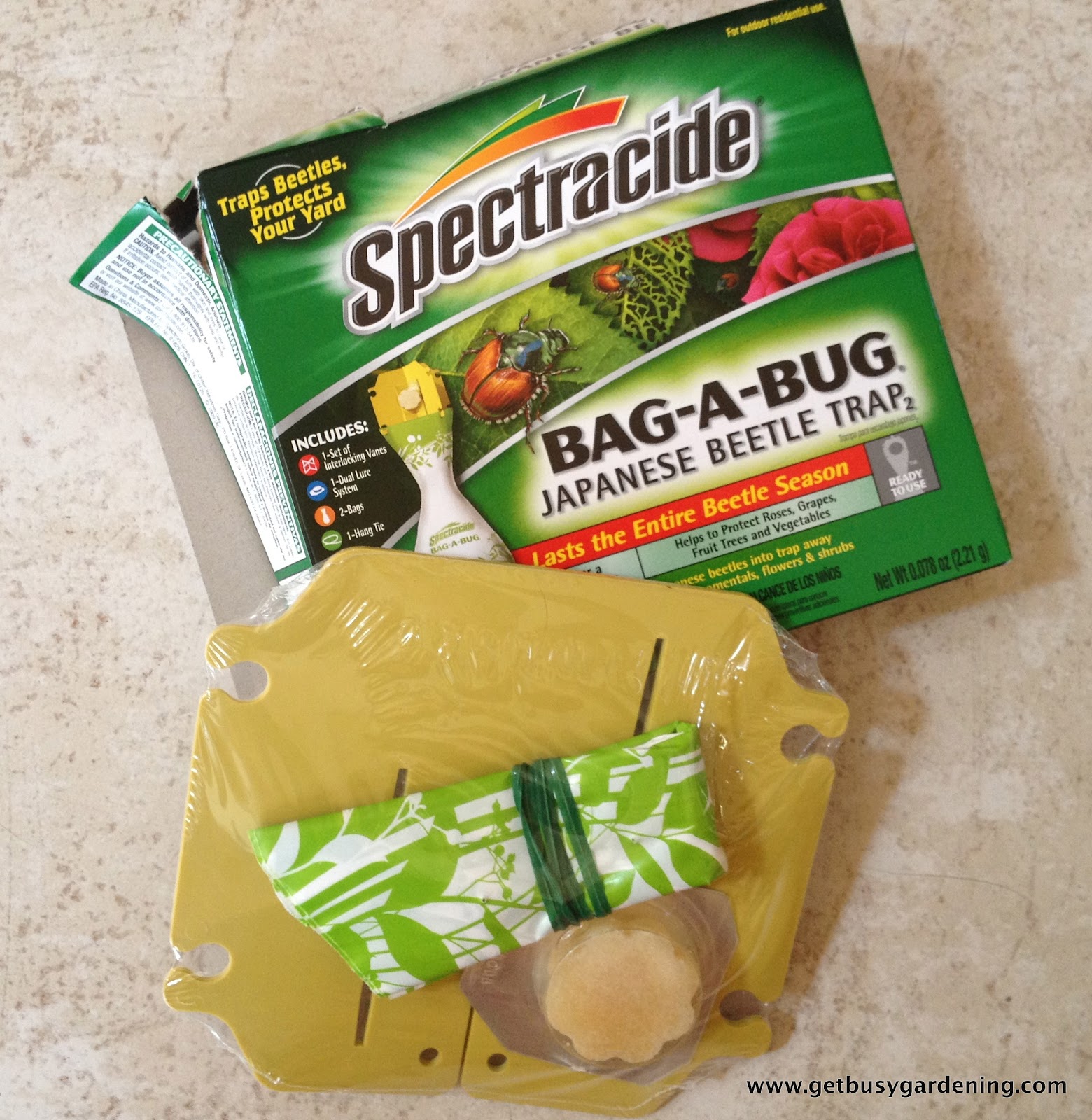 Japanese Beetle Traps Get Busy Gardening