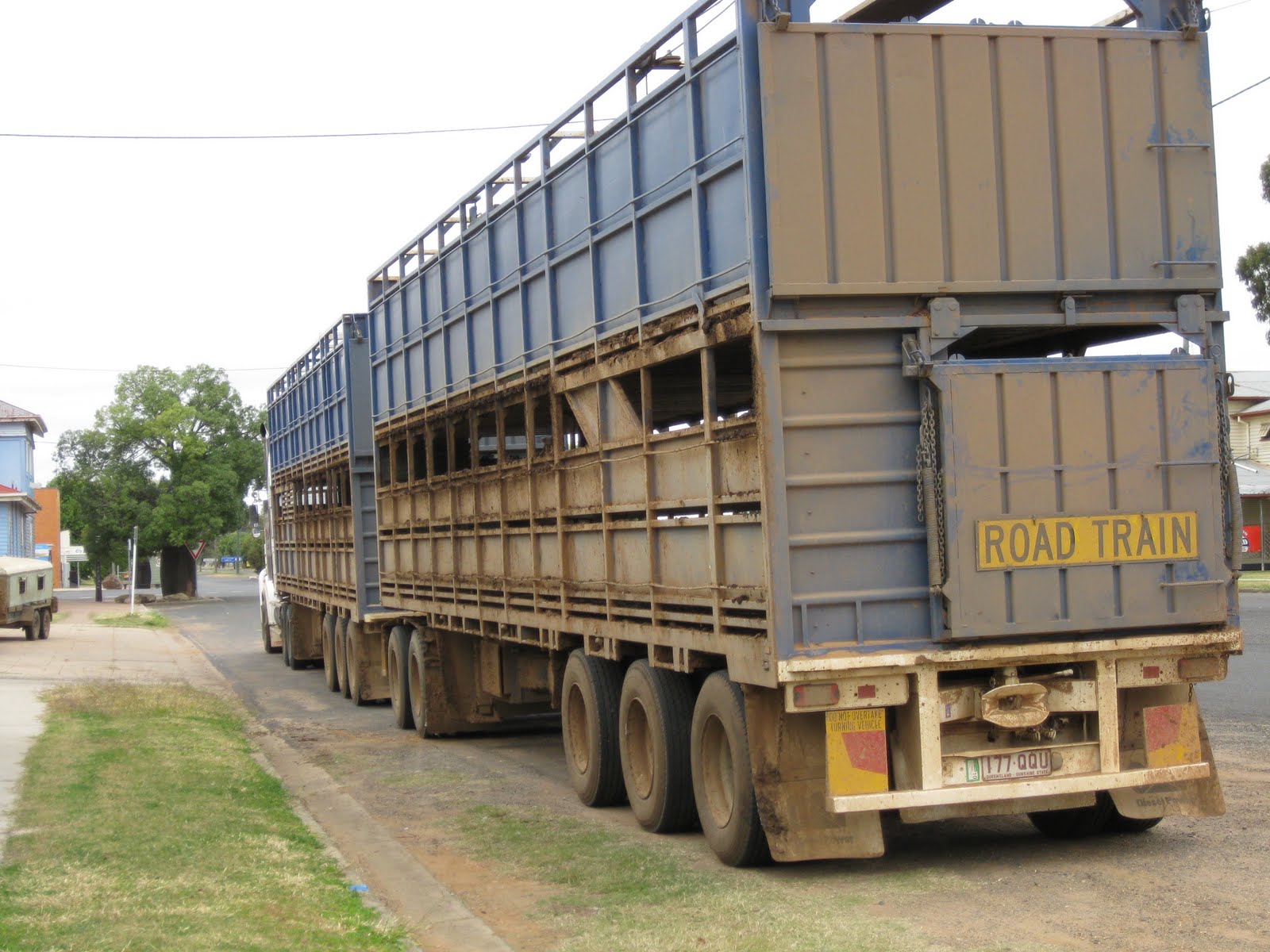 Robin's Double Life Road trains in outback Australia