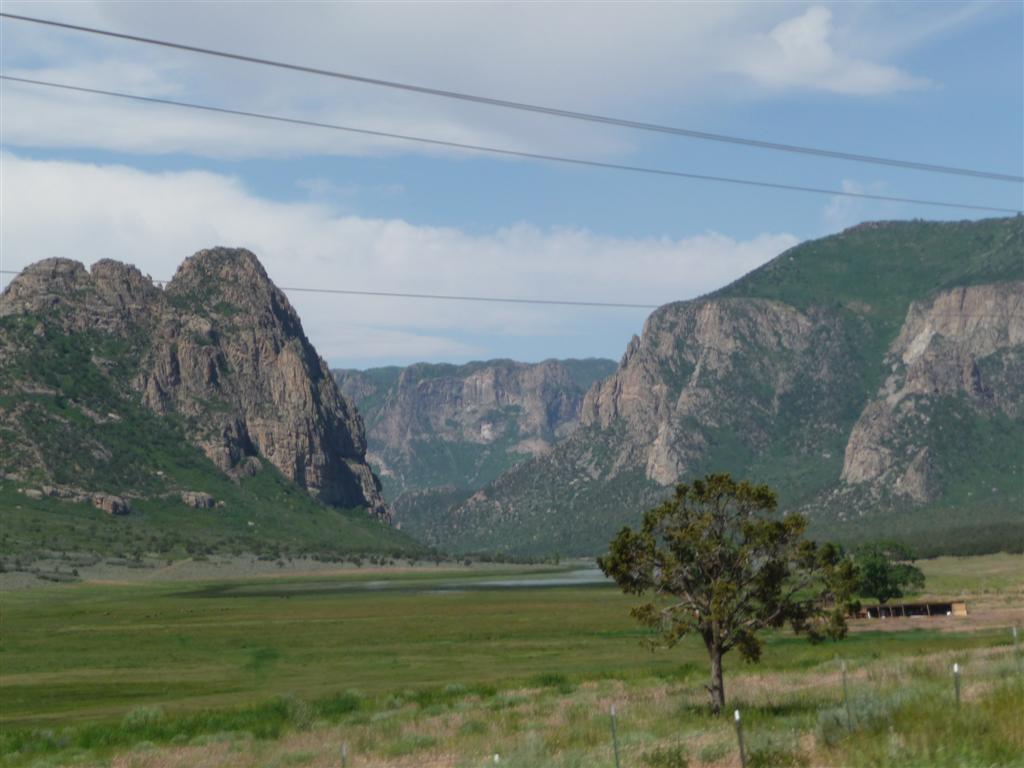 Skid and Sandy On The Road Silt Colorado Gateway Ride