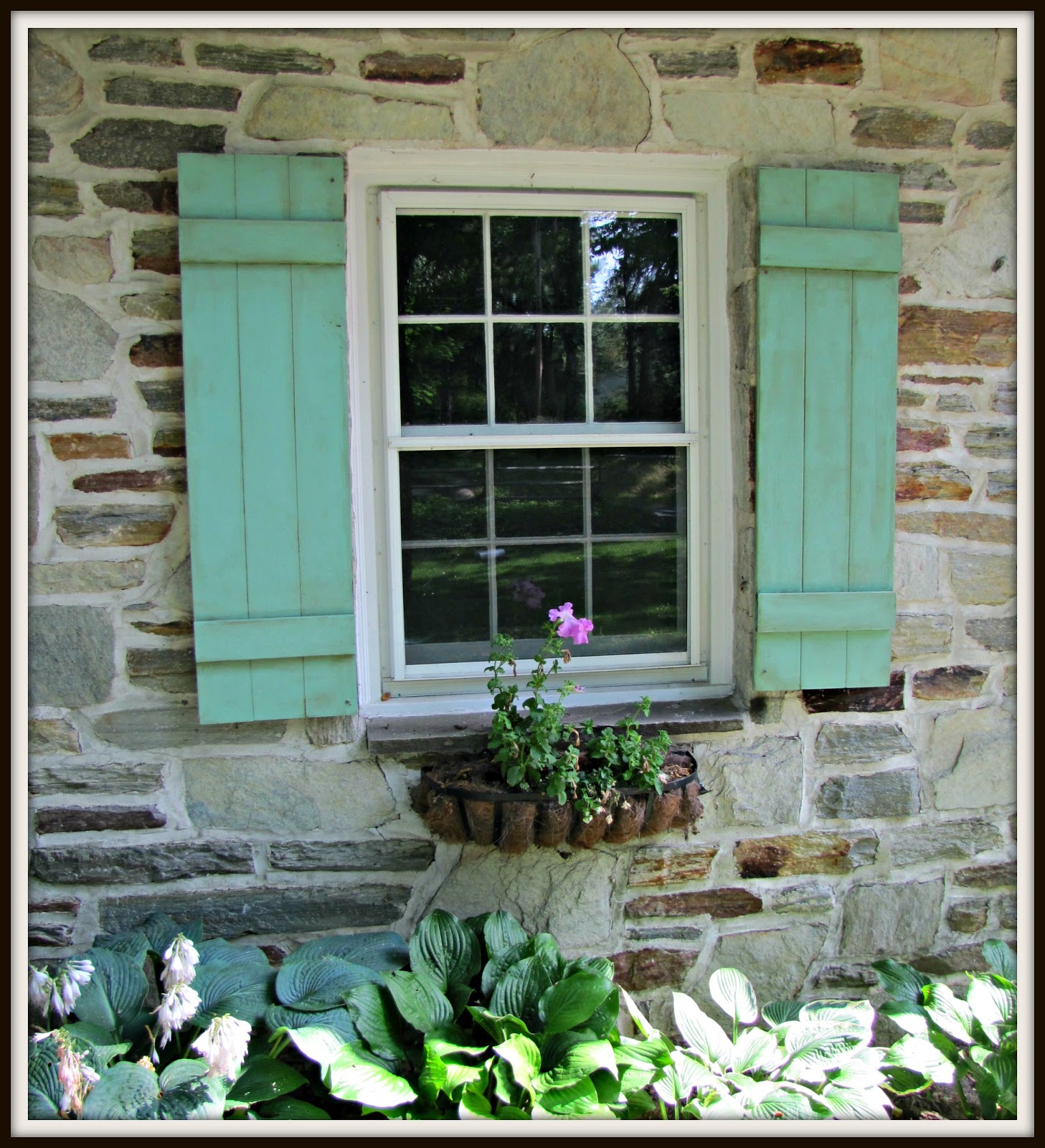 { Painting the Shutters } The Painted Home by Denise Sabia