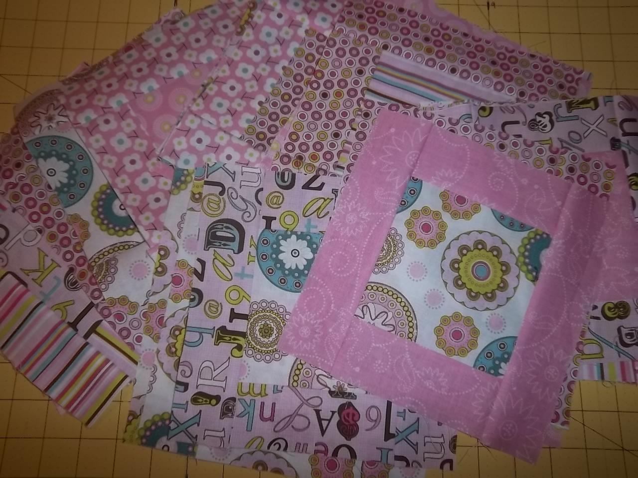 beffie48 Etsy Shop Framed Block Quilt Pattern from beffie48 shop at ETSY