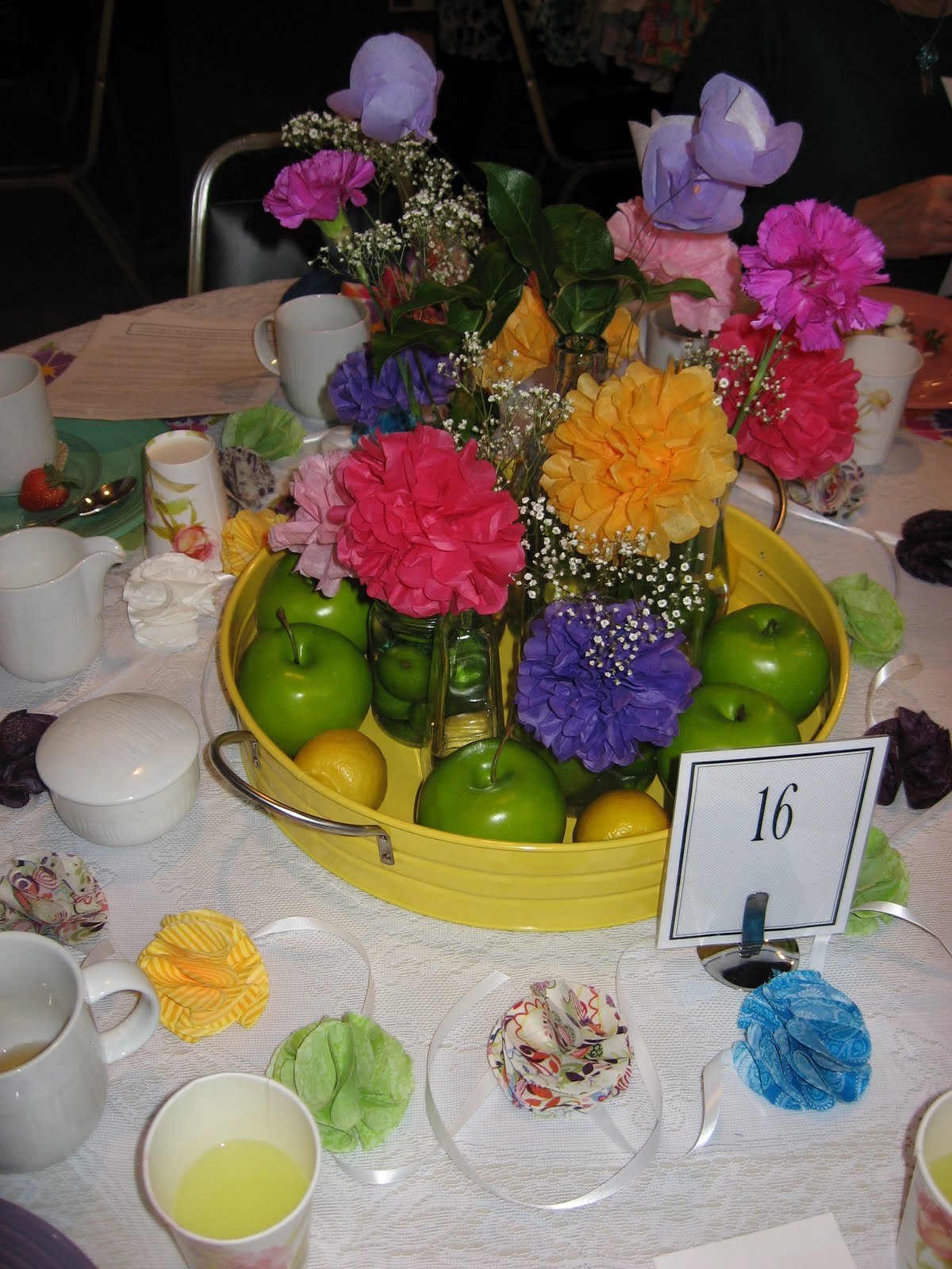My "Momma B" was my guest of honor at my table.