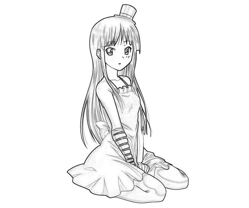 K-On After School Live Mio Akiyama Beautifull Coloring Pages k-on-after-school-live-mio-akiyama-beautifull-coloring-pages