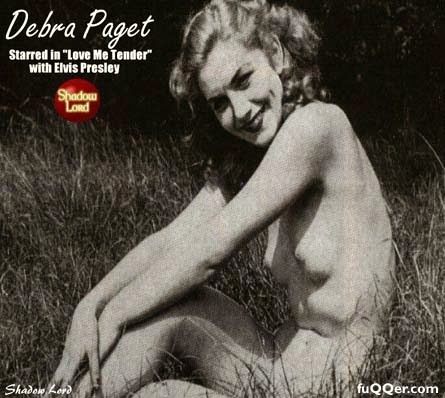 Debra Paget.