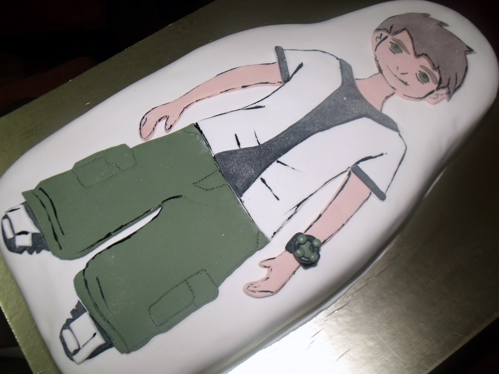 canlarimveben CANIM OĞLUMUN DOĞUM GÜNÜ İÇİN YAPTIĞIM BENTEN PASTASI