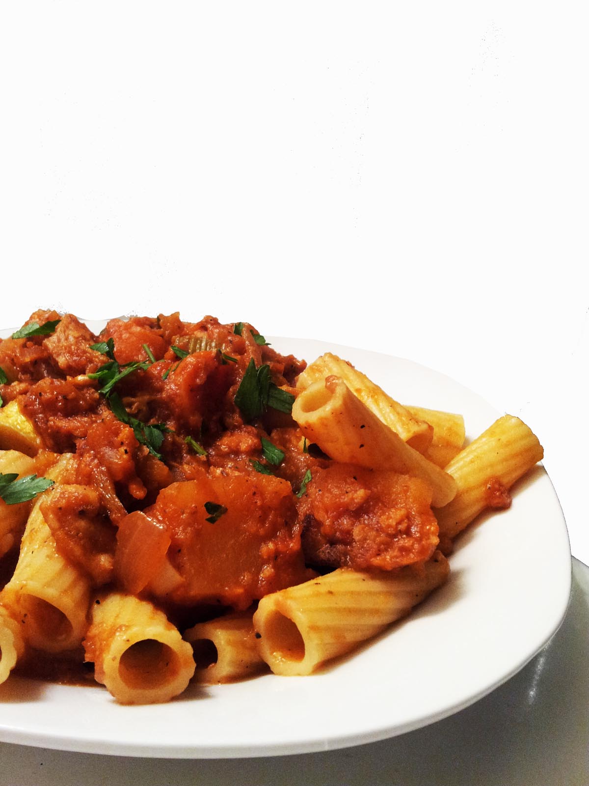 A Profound Hatred of Meat Italian Braised Roots with Sunday Sauce